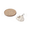 Spiral Shell Pendants PALLOY-JF02026-3