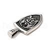 304 Stainless Steel Manual Polishing Pendants STAS-G280-14AS-3
