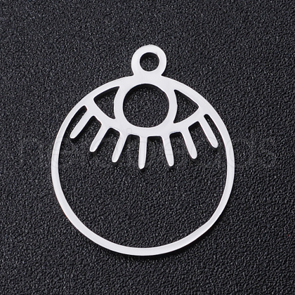 Non-Tarnish 201 Stainless Steel Laser Cut Pendants STAS-S105-T918-1-1