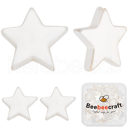 Beebeecraft 4 Strands Natural Freshwater Shell Beads Strands SHEL-BBC0001-15-1