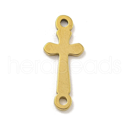 Ion Plating(IP) 201 Stainless Steel Connector Charms STAS-S146-09G-1