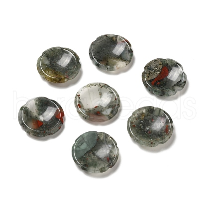 Mother's Day Gifts Natural Bloodstone Worry Stones G-E586-01T-1