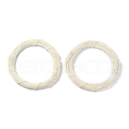 Circle Shape Rattan Vine Branch Wreath Hoop DIY-B022-04E-1