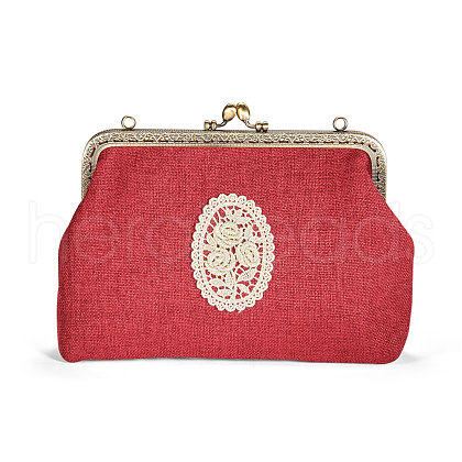 SHEGRACE Cotton and Linen Women Evening Bag JBG007A-02-1