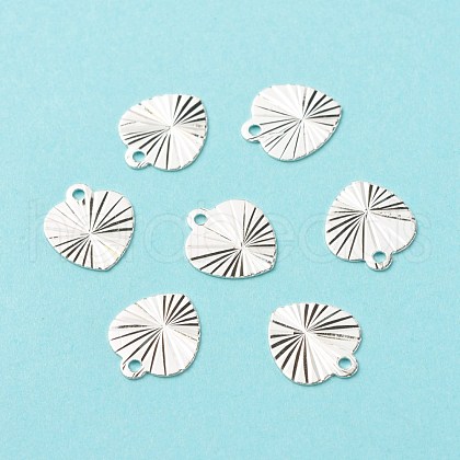Brass Charms KK-F831-025S-RS-1