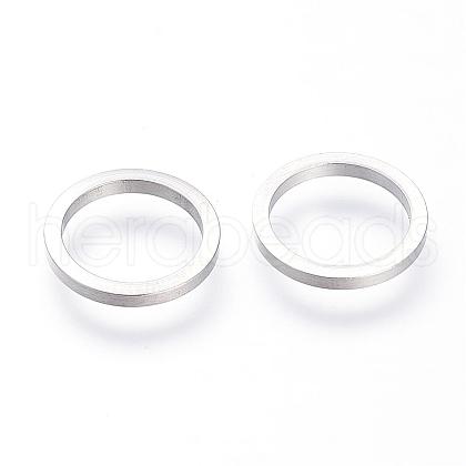 Tarnish Resistant 304 Stainless Steel Linking Rings STAS-S064-14-1