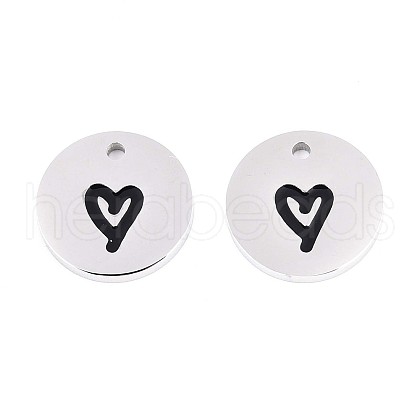 304 Stainless Steel Enamel Charms STAS-T064-69P-02-1
