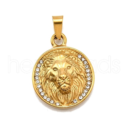 304 Stainless Steel Pendants STAS-B086-02G-1