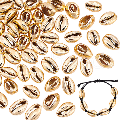 Electroplated Shell Beads BSHE-PH0003-22A-1