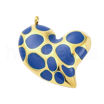 304 Stainless Steel Pendants STAS-V003-01G-08-1