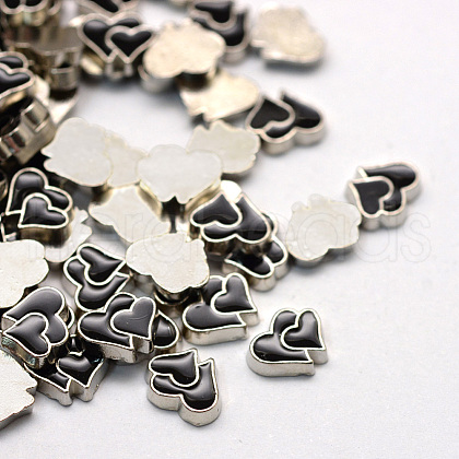 Enamel Style Alloy Cabochons ENAM-S086-48B-1