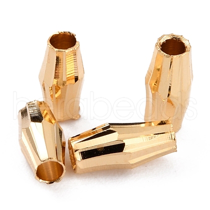 Brass Beads KK-O133-012C-G-1