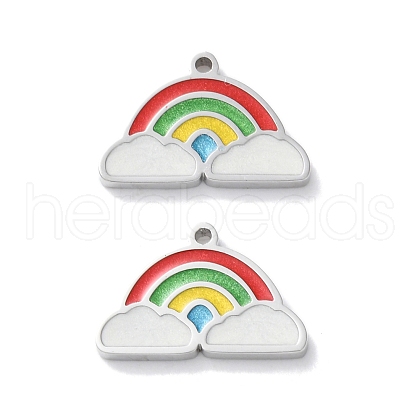304 Stainless Steel Charms STAS-M102-01F-P-1