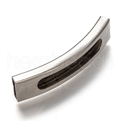 Non-Tarnish 304 Stainless Steel Slide Charms X-STAS-Z025-13P-1