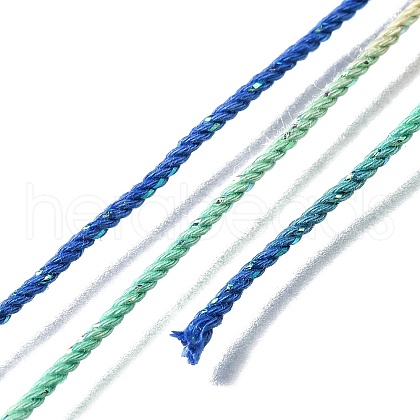 25M Segment Dyed Cotton Twisted String Cord OCOR-F016-03-1
