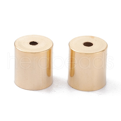 Brass Cord Ends KK-D002-02A-G-1