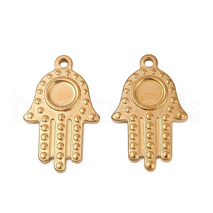 PVD Vacuum Plating 304 Stainless Steel Pendants STAS-I105-21G-1