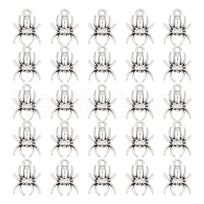 HOBBIESAY 100PCS Tibetan Style Alloy Pendants TIBE-HY0001-05-1