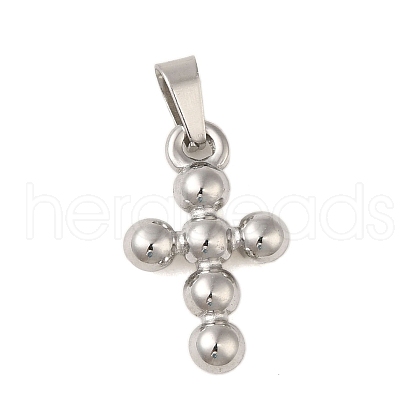 Non-Tarnish 304 Stainless Steel Pendants STAS-C103-30A-P-1