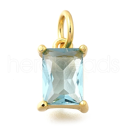 925 Sterling Silver Pave Clear Cubic Zirconia Charms STER-V001-02G-03-1