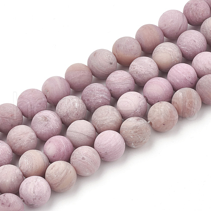 Natural Rhodonite Beads Strands G-T106-285-1