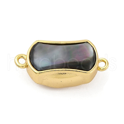Rectangle Brass Box Clasps KK-P291-48G-01-1