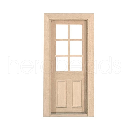 Wooden Door Miniature Ornaments PW-WG3E878-09-1