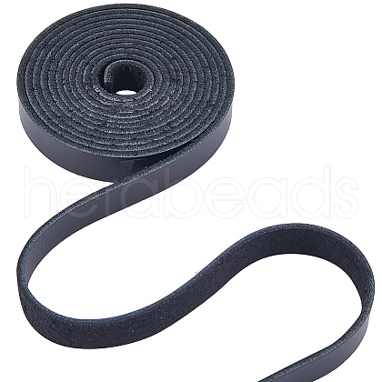 2M Flat AB Grade Cowhide Leather Cord AJEW-WH0479-73A-01-1