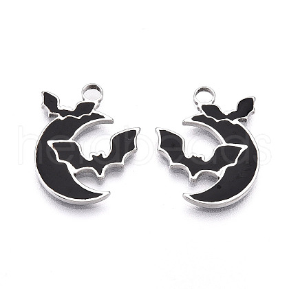 304 Stainless Steel Pendants STAS-N108-14P-1