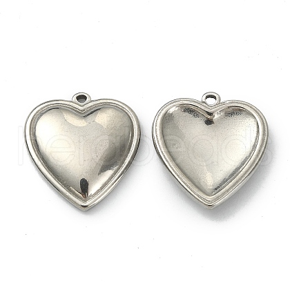 Non-Tarnish 304 Stainless Steel Pendants STAS-E191-17P-01-1