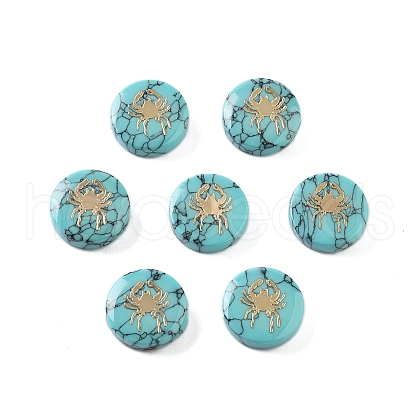 Synthetic Turquoise Beads G-F775-C10-1