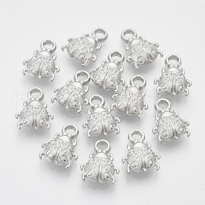 Plating ABS Plastic Pendants KY-N007-10-1