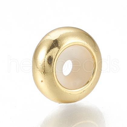 Brass Beads KK-Q746-001G-1