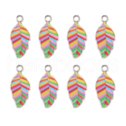 Alloy Enamel Pendants PALLOY-TAC0009-25P-C-1