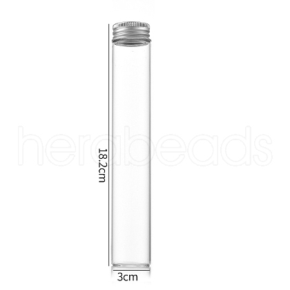 Clear Glass Bottles Bead Containers CON-WH0085-75J-01-1