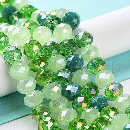 Glass Beads Strands EGLA-A034-M10mm-11-1