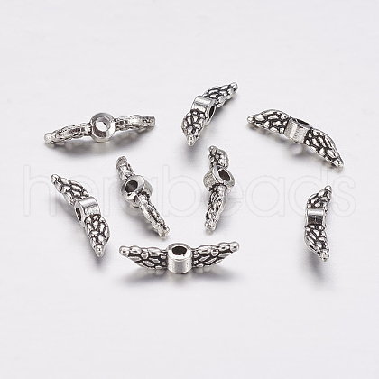 Tibetan Style Alloy Beads TIBEB-S039-036AS-NR-1