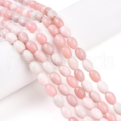 Natural Pink Opal Beads Strands G-N346-02B-09-1