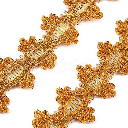 Polyester Lace Ribbons OCOR-WH0082-20A-1