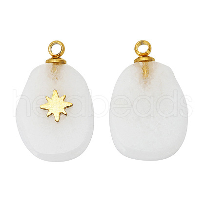 Natural Quartz Crystal Pendants FIND-PW0015-01A-01-1