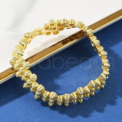 Brass Bracelets for Women BJEW-M104-02G-1