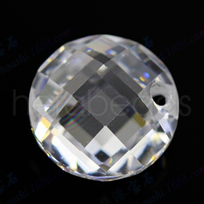 Cubic Zirconia Charms ZIRC-H116-08A-1