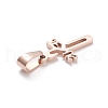 Ion Plating(IP) 304 Stainless Steel Pendants STAS-L216-34RG-2