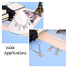 Fashewelry 2 Sets 2 Colors Alloy Rhinestone Charms ALRI-FW0001-01-10