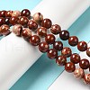 Natural Red Snakeskin Jasper Beads Strands X-G-H298-A02-03-2