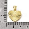Brass Micro Pave Cubic Zirconia Pendants KK-Q066-28G-3