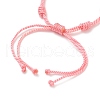 Adjustable Braided Nylon Cord Bracelet Making AJEW-JB00758-02-3