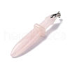Natural Rose Quartz Big Pendants G-K338-41P-04-2