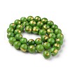 Natural Mashan Jade Beads Strands G-F670-A11-6mm-2