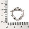 Non-Tarnish 304 Stainless Steel Hollow Pendants STAS-R223-23-3